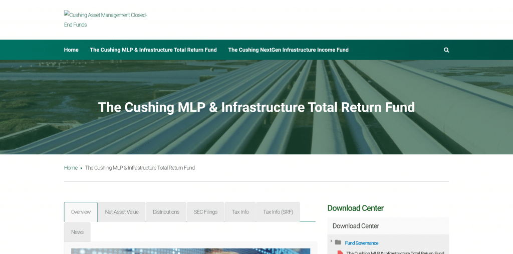 Cushing MLP & Infrastructure Total Return Fund