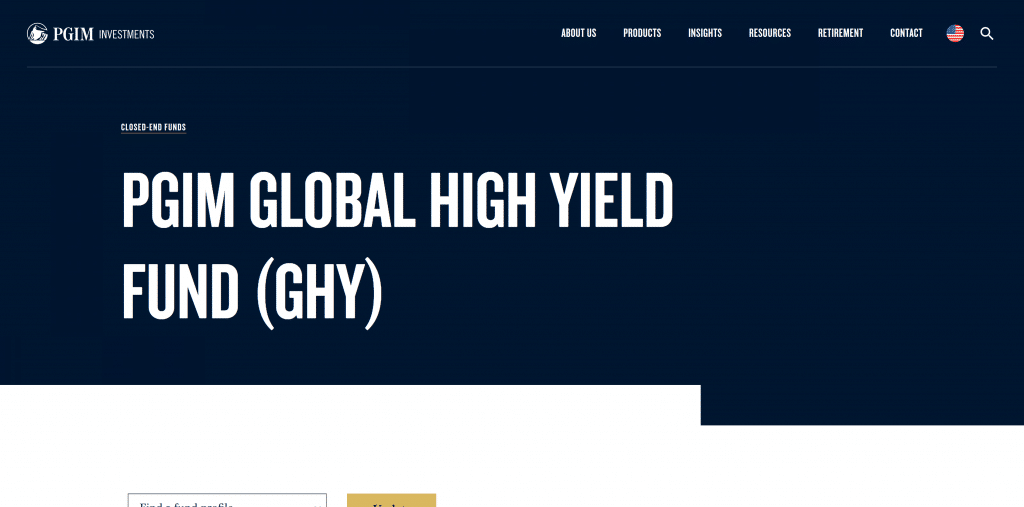 PGIM Global High Yield Fund